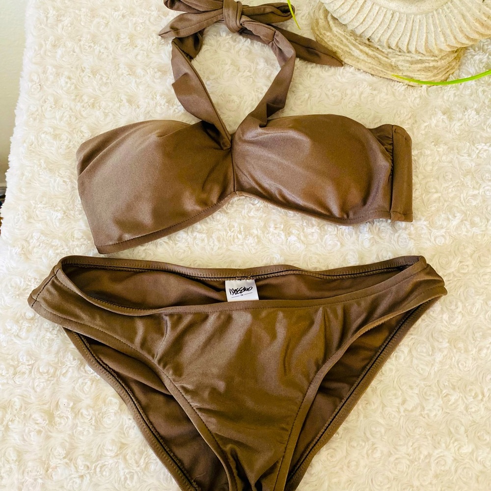 Brown bikini